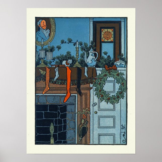 Póster Noche de Denslow antes de los Navidades - Impresió (Frente)