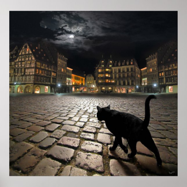 Póster Noche de Estrasburgo (Frente)