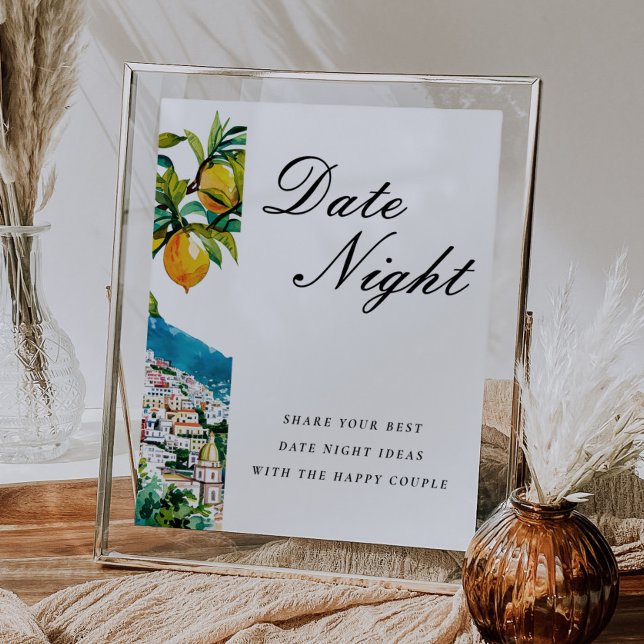 Póster Noche de fecha Ideas Amalfi Lemon Bridal Ducha Rót (Subido por el creador)