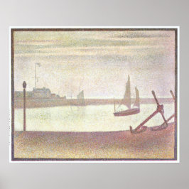 Póster Noche de Gravelines del Canal Seurat