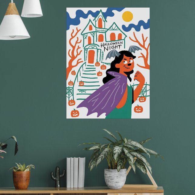 Póster Noche de Halloween (Salón 1)