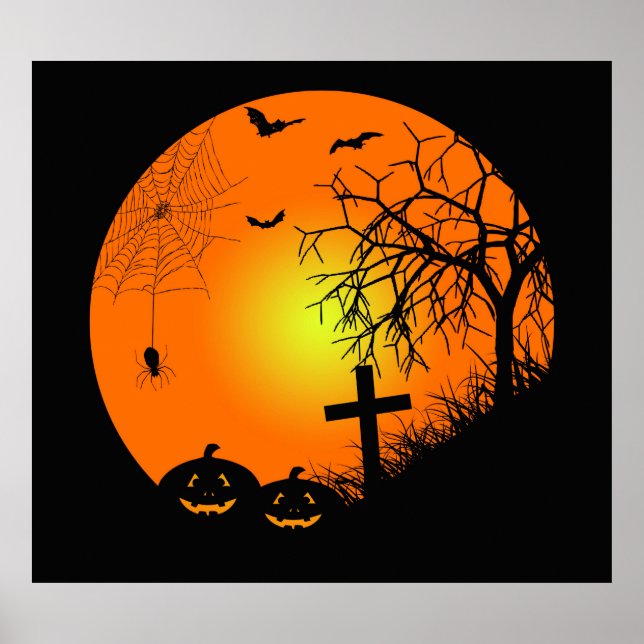Póster Noche de Halloween (Frente)
