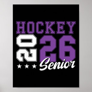Póster Noche de Hockey Senior Hockey Senior Graduación 20