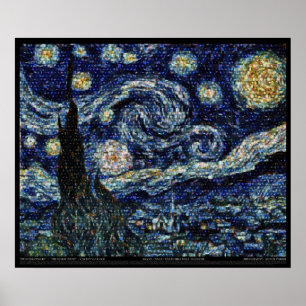 Póster Noche de Hubble Starry (24"x20")