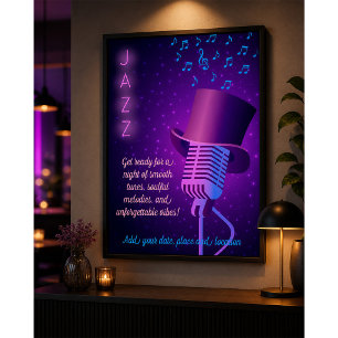 Póster Noche de Jazz