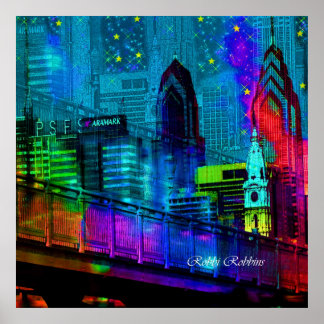 Póster Noche de la ciudad