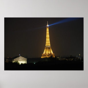 Póster Noche de la Torre Eiffel