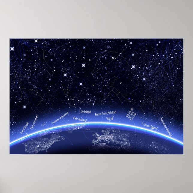 Póster Noche de los navidades (Frente)