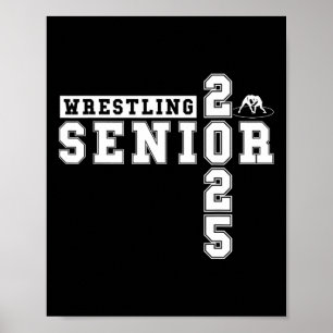 Póster Noche de lucha libre senior Lucha libre senior Gra