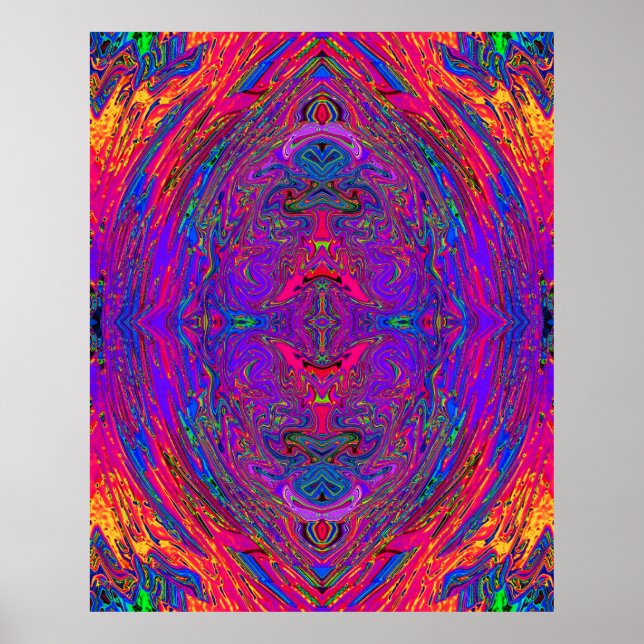 Póster noche de luz negra...... (Frente)