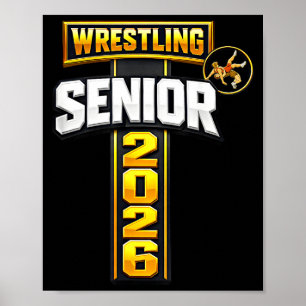 Póster Noche de mayores de lucha libre senior 2026 fe cru