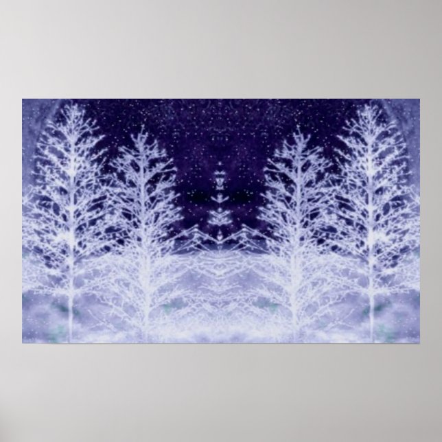 Póster Noche de Nieve (Frente)