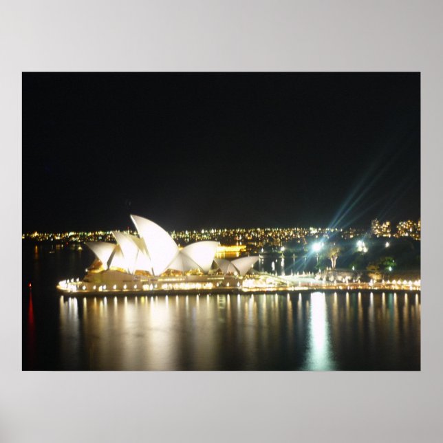 Póster noche de ópera (Frente)