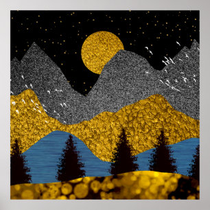 Póster Noche de oro