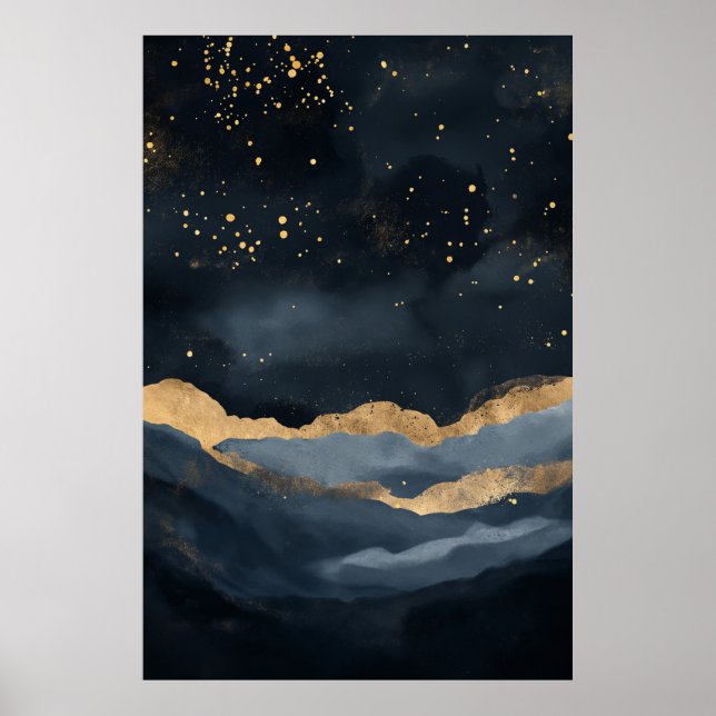 Póster Noche de oro (Frente)