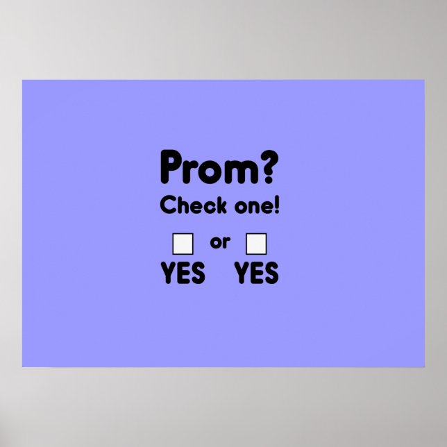 Póster ¿Noche de prom? (Frente)