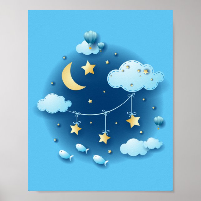 Póster Noche de sueños (Frente)