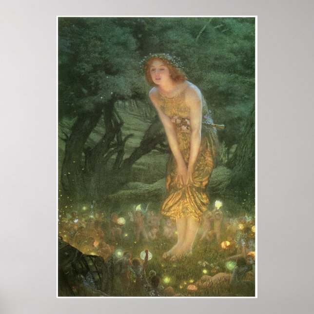 Póster Noche de verano (Frente)