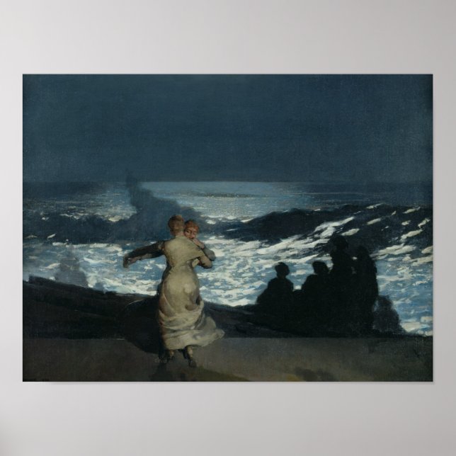 Póster Noche de verano de 1890 (Frente)