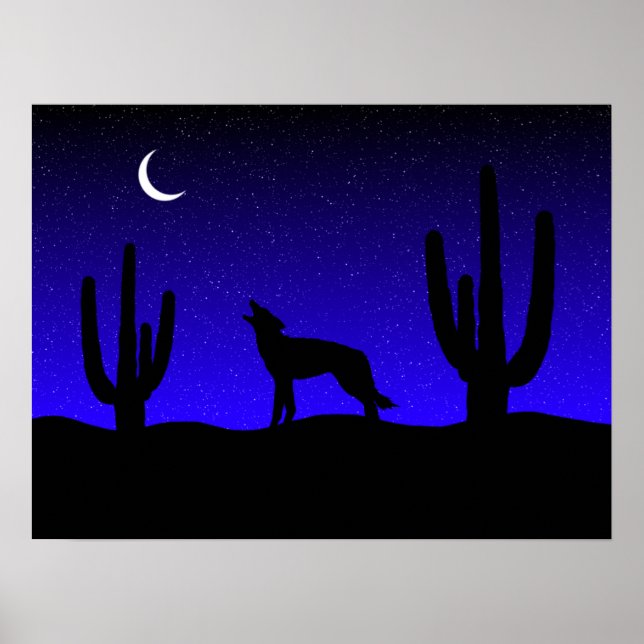 Póster Noche del desierto (Frente)
