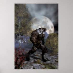 Póster Noche Del Lobo