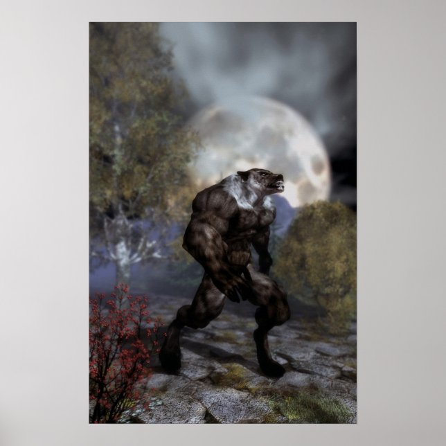 Póster Noche Del Lobo (Frente)