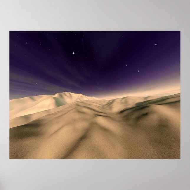 Póster Noche del Sahara (Frente)