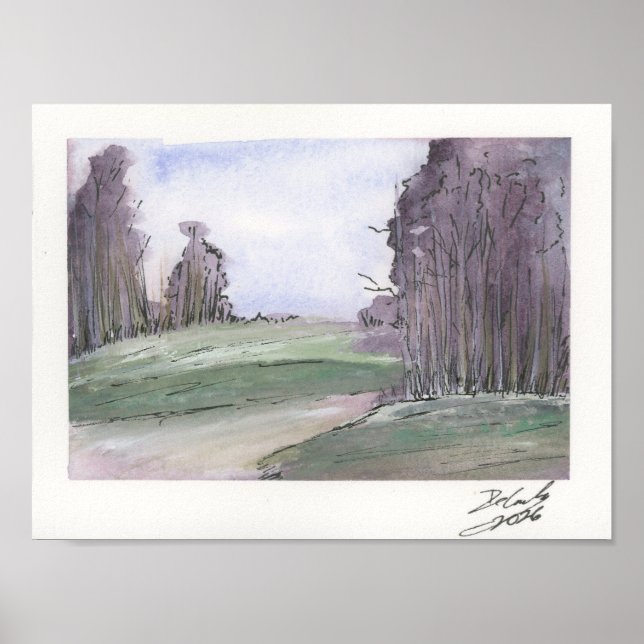 Póster Noche Dudosa (Frente)