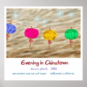 PÓSTER NOCHE EN CHINATOWN