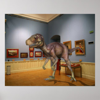 Póster Noche en el Museo