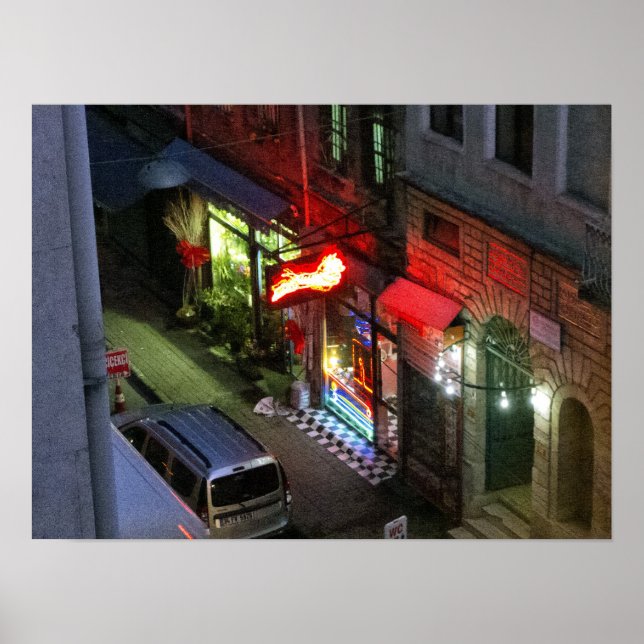 Póster Noche en Estambul (Frente)