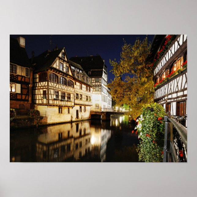 Póster Noche en Estrasburgo (Frente)