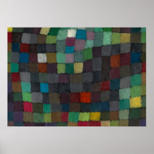 Póster Noche en N de Paul Klee