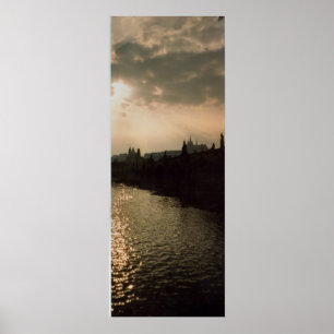 Póster Noche en Praga