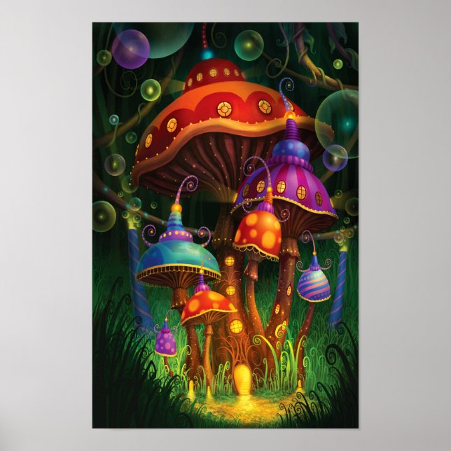 Póster Noche encantada (Frente)