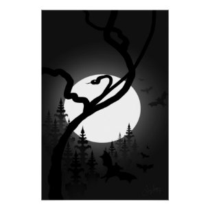 Póster Noche encantada