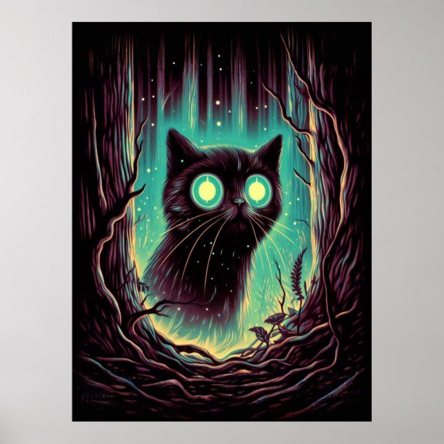 Póster Noche enigmática (Frente)