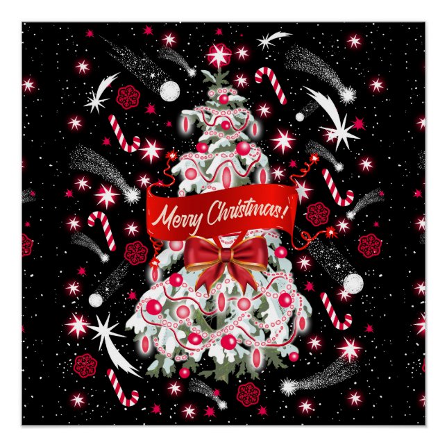 Póster Noche estrellada (Anverso)