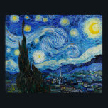 Póster Noche estrellada 1889 de Vincent van Gogh<br><div class="desc">Vincent Willem van Gogh (neerlandés: [ˈvɪ nsɛ nt ˈʋ laren ɱ v^^x] (escucha); [nota 1] 30 de marzo de 1853 - 29 de julio de 1890) fue un pintor postimpresionista holandés que se convirtió póstumamente en una de las figuras más famosas e influyentes de la historia del arte occidental. durante...</div>