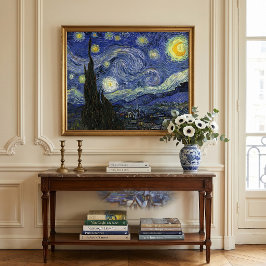 Póster Noche estrellada de Vincent van Gogh