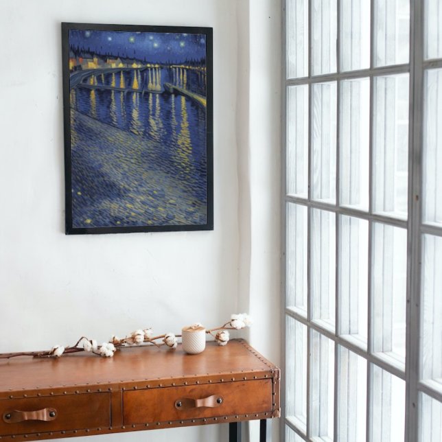 Póster Noche estrellada sobre el Rhône Van Gogh (Subido por el creador)