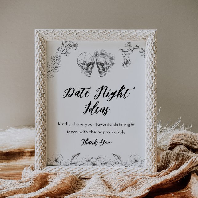 Póster Noche gótica Ideas Rótulo Ducha de novia (Subido por el creador)