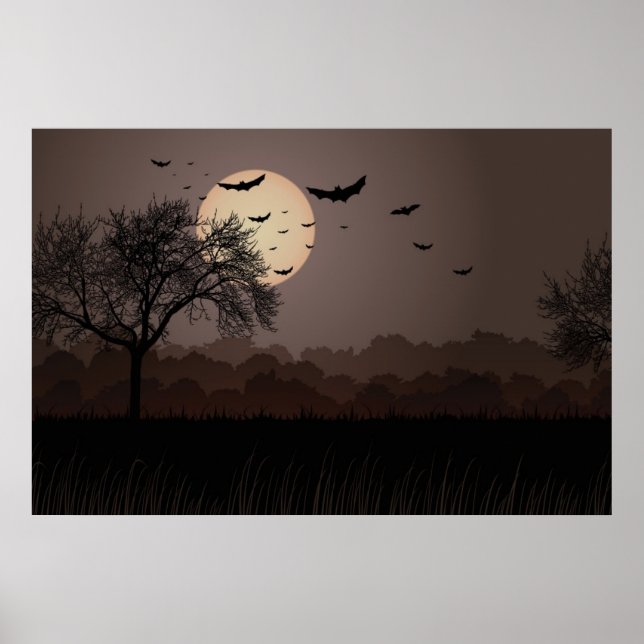 Póster Noche oscura (Frente)