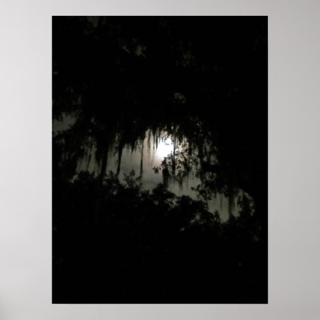Póster Noche oscura de Haunting (Frente)