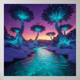 Póster Noche pacífica