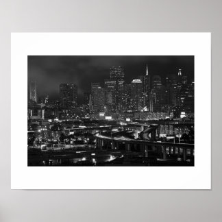 Póster Noche San Francisco