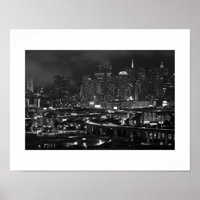Póster Noche San Francisco (Frente)