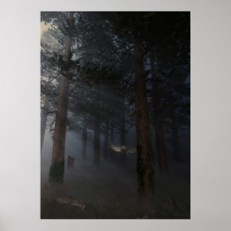 Póster Noche silenciosa