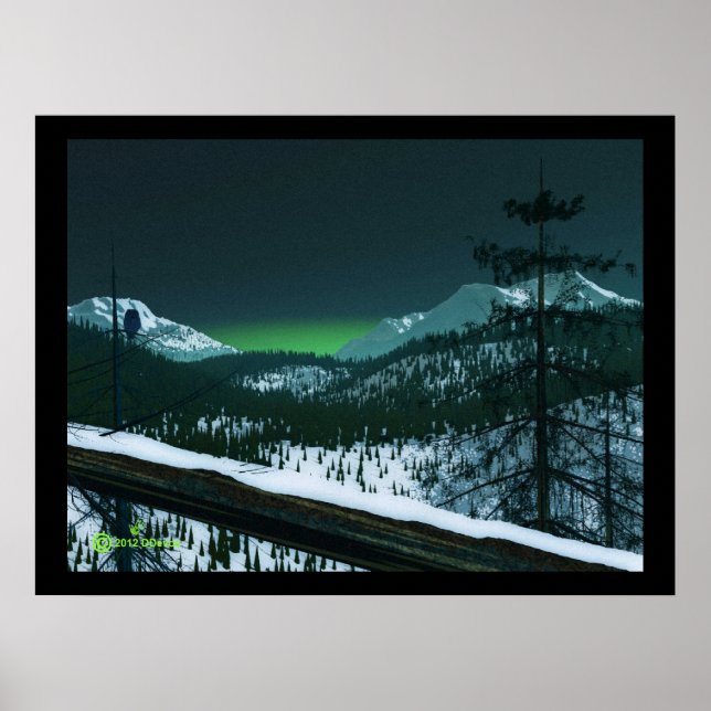 Póster Noche silenciosa (Frente)