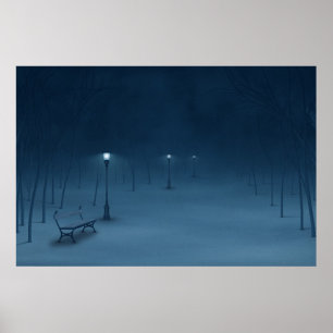 Póster Noche tranquila